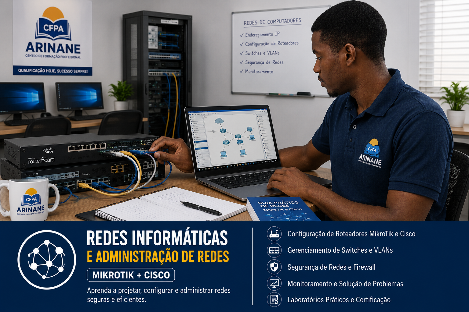 ADMINISTRAÇÃO DE REDES INFORMÁTICAS (CISCO E MIKROTIK)